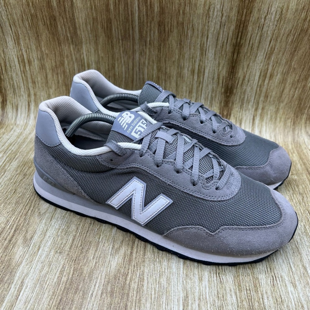 New Balance 515 Men's Size 11.5 Grey Suede Retro Sneakers Shoes ML515GRY